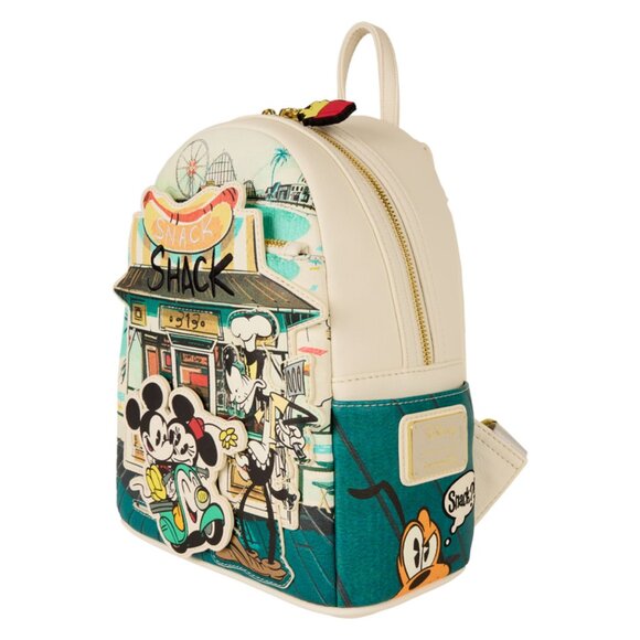 Loungefly Mickey & Friends Exclusive Snack Shack Mini Backpack NWT main image 10